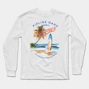 Pipeline Hawaii 8216 Long Sleeve T-Shirt